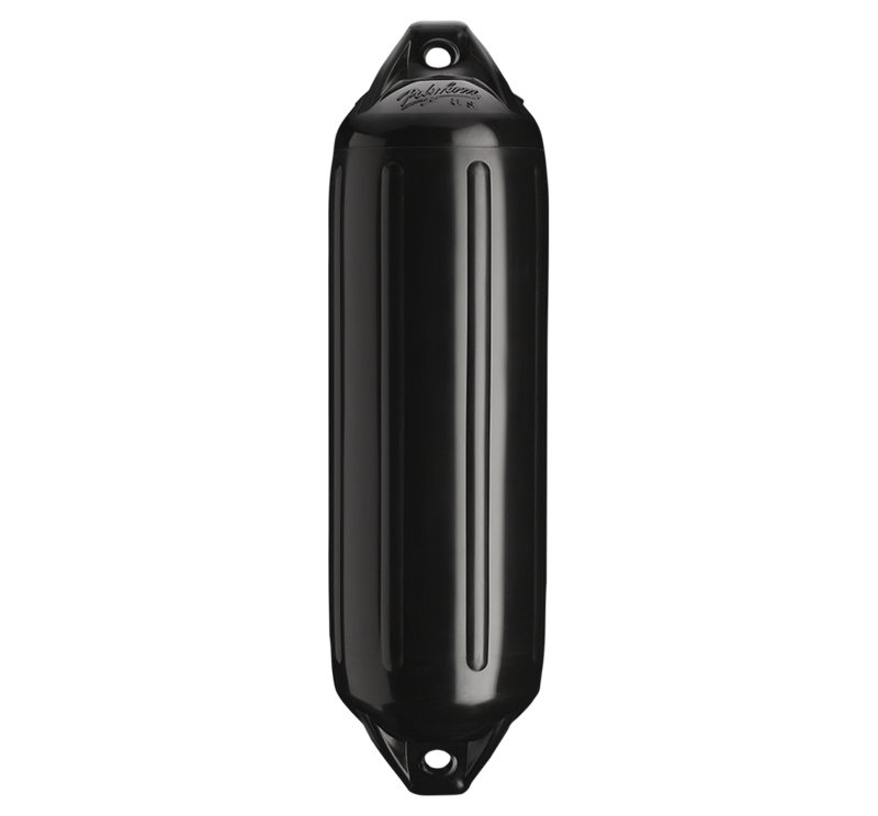 Polyform US fender NF 3 svart 14,2 x 48,3 cm