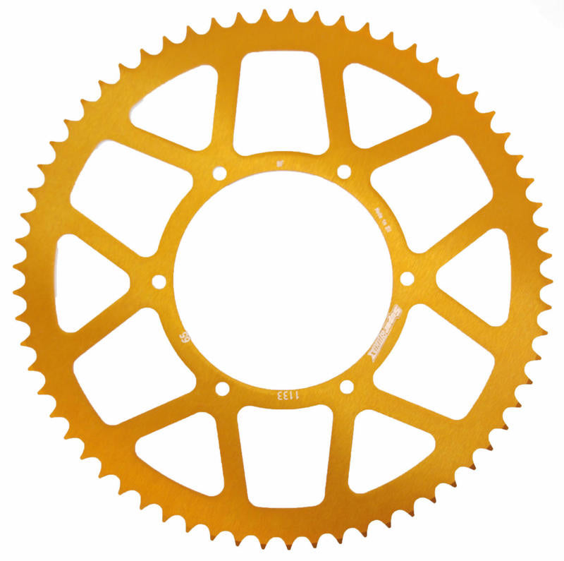 Supersprox Bakdrevet, Gull, 62 tenner (420), Ø108mm, Aprilia 14-, Derbi 10