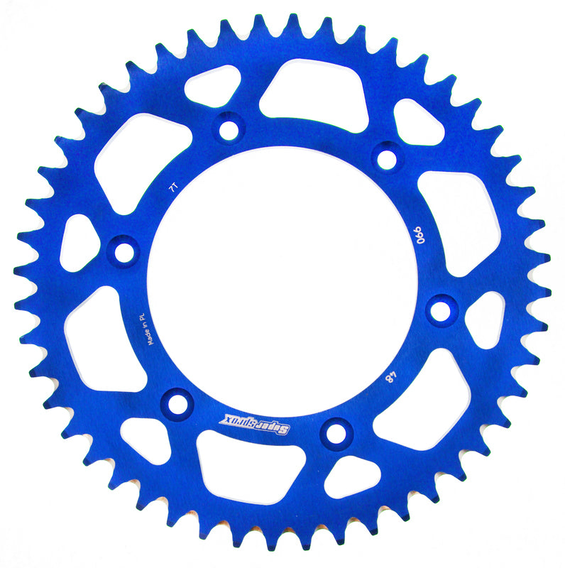 Supersprox Alu Rear sprocket KTM/Husqv./Husab. Blue 49