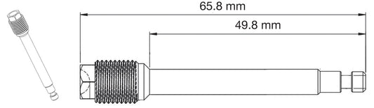 Sbs Brake pin rear Ho/Su