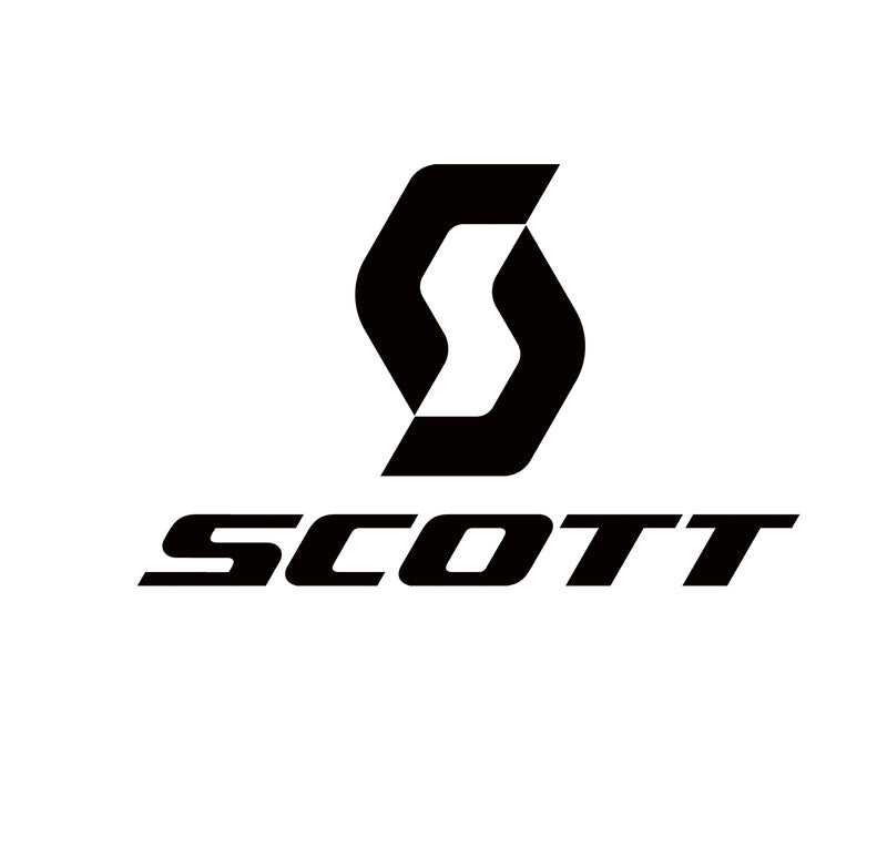 Scott 450 nakkebeskyttelse sett svart/grå M