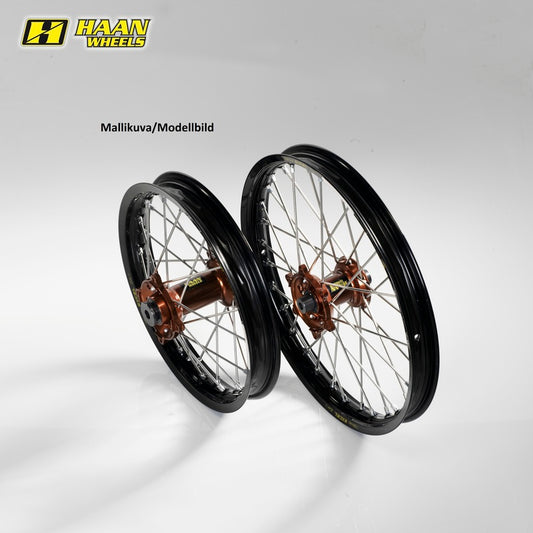 Haan hjul KX250F 21-/KX450 19- 21-1,60 MAGNESIUM NAV/SVART FELG 22mm aksel