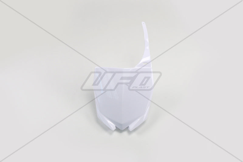 UFO Front nummerplate YZF250 10-18 /450 10-17 / YZ125/250 2015- Hvit 046