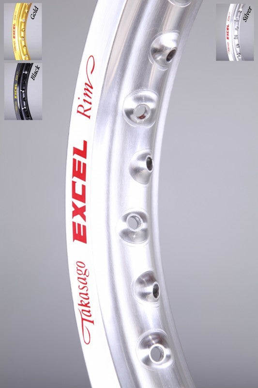 Felg Excel 21x1.60 sølv 36H uborret