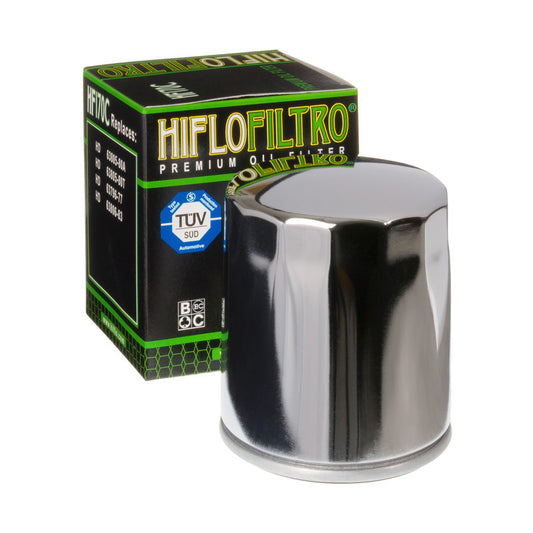 HiFlo oljefilter HF170C krom