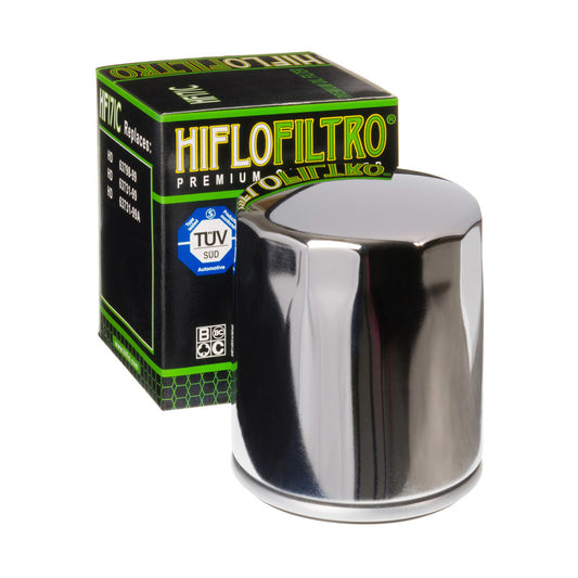 HiFlo oljefilter HF171C krom