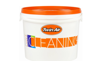 Twin Air Cleaning Tub, including Cages Orange + Black (10 liter)