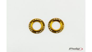 Puig set of gold aluminium rings for PHB swing protector
