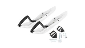 Kimpex Ski pair White inc. runners / adaptors