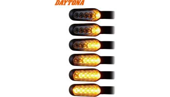 Daytona D-light Stellar Sequential led indicators, black body