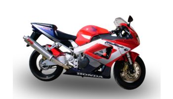 GPR Honda Cbr 900 Rr FireB. 929-954 2000/03 EC-Approv. bolt-on silencer Inox Ton