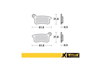 ProX Front Brake Pad KTM65SX '02-23 + KTM85SX '03-11