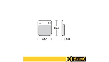 ProX Rear Brake Pad KX65 '00-23 + RM65 '03-05