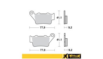 ProX Rear Brake Pad KTM125/200/250 '94-03