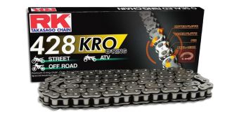 RK GS428KRO O-ringchain Gold +CL (Commect.link)