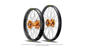 TALON Rear Wheel 19x2 15 Pro Billet EXCEL KTM SX/SX-F 125-450 23- Orange/black
