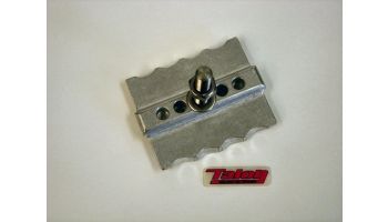 TALON CNC Rim lock 1.40 polished aluminium