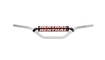 Renthal Handlebar+Pad 613 Enduro High Silver
