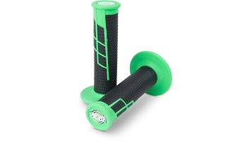 Protaper Grips Clampon 1/2 Waffle Neon Green/Black