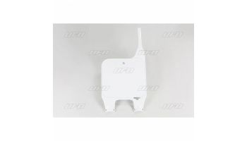 UFO Front number plate CR125-500 95-99 White 041