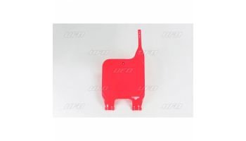 UFO Front number plate CR125-500 95-99 Red 067