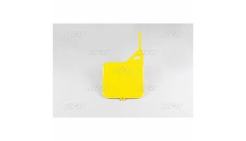 UFO Front number plate RM125/250 87-95 Yellow 101