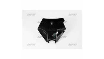 UFO Front number plate KTM EXC 03-,SX/SXF 03-06 Black