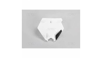 UFO Front number plate KTM85SX 03-12,White 041