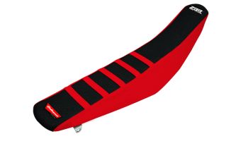 Polisport seat cover Zebra CRF250(14-17) 450(13-16) Red/black (25)
