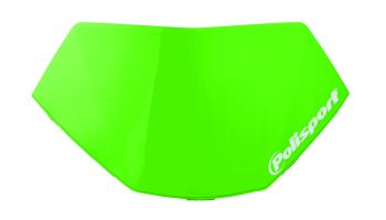 Polisport headligh Halo removable number plate Green 05 (6)