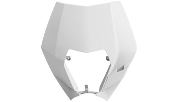 Polisport Headlight mask KTM EXC/EXC-F/XC-W/XCF-W (08-13) white ktm (14)