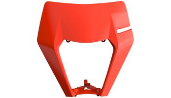 Polisport Headlight mask KTM EXC/EXC-F/XC-W/XCF-W (17-19) orange ktm16 (12)