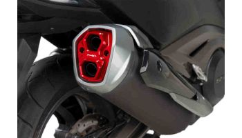 Puig End Tube For Exhaust Escape Kymco Ak550 17' C/Red