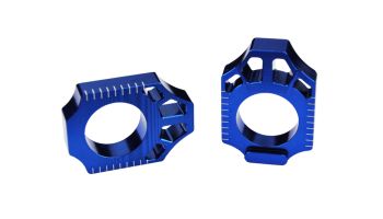 Scar Axle Blocks - Yamaha Blue color