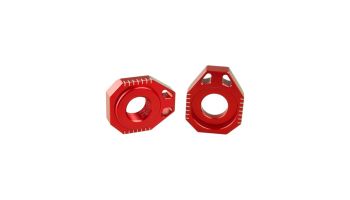 Scar Axle blocks - EXC EXCF FE TE GASGAS - Red color