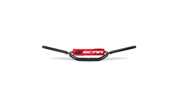 Scar Handlebar S² Ø22,2 (7/8”) - LOW - Red color