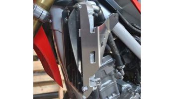 AXP Radiator Braces Red Spacers Honda CRF250L 13-20