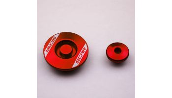 Scar Engine Plugs - Suzuki Red color