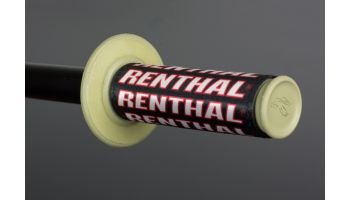 Renthal Clean Grips Black/Red (2pcs)