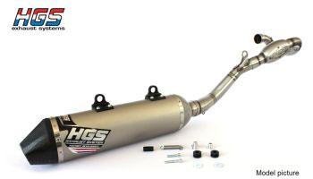 HGS Exhaust system 4T Complete set KTM 250SX-F 19-22/FC250 19-22