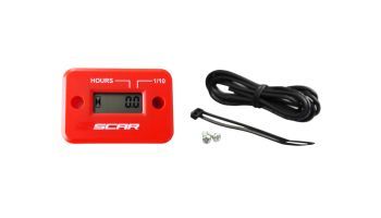 Scar Hour meter Red color