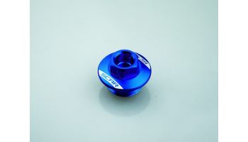 Scar Oil Filler Plug - Honda/Yamaha Blue color