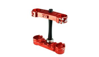 Scar Triple clamps - CRF250R 22-23 CRF450R 21-23 - Red color