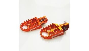 Scar Evolution Footpegs -Ktm/Husq. Orange color