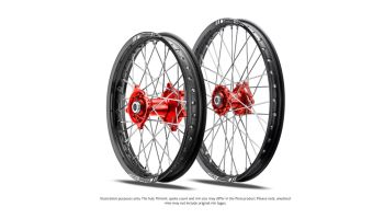 TALON Rear Wheel 19x2 15 CRF250 14-,CRF450 13- Red/black