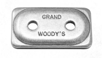 Woodys Double Support Plate 12pcs Grand Digger Alumiini