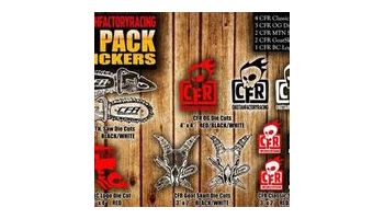 CFR 12 Pack Stickers 