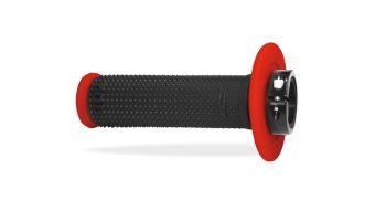 Progrip Grips SCS 708, red/black incl. throttle tube