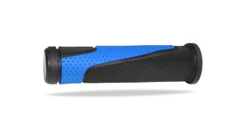 Progrip Grips 807, black/blue, 125 mm, 22/22mm