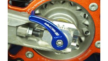 Scar Rear axle pull - KTM Husqvarna GasGas - Blue color